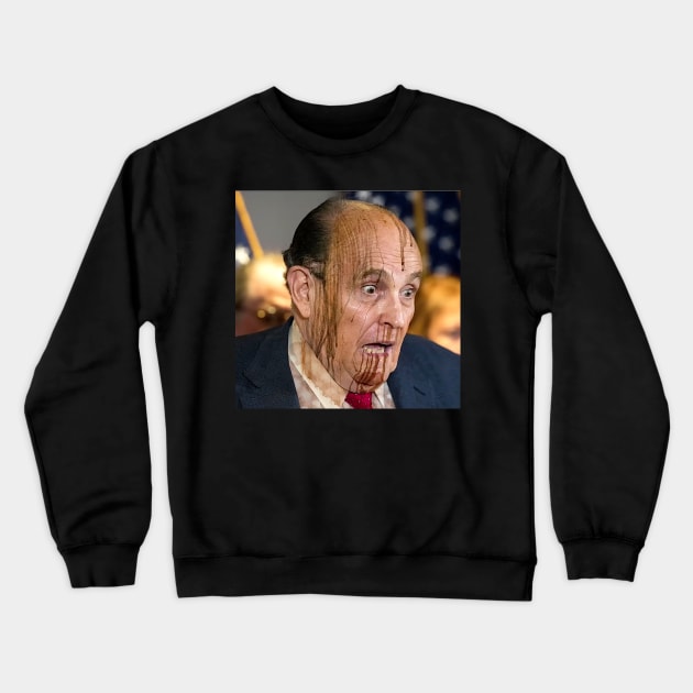 Guliani Sweating Crewneck Sweatshirt by THRILLHO